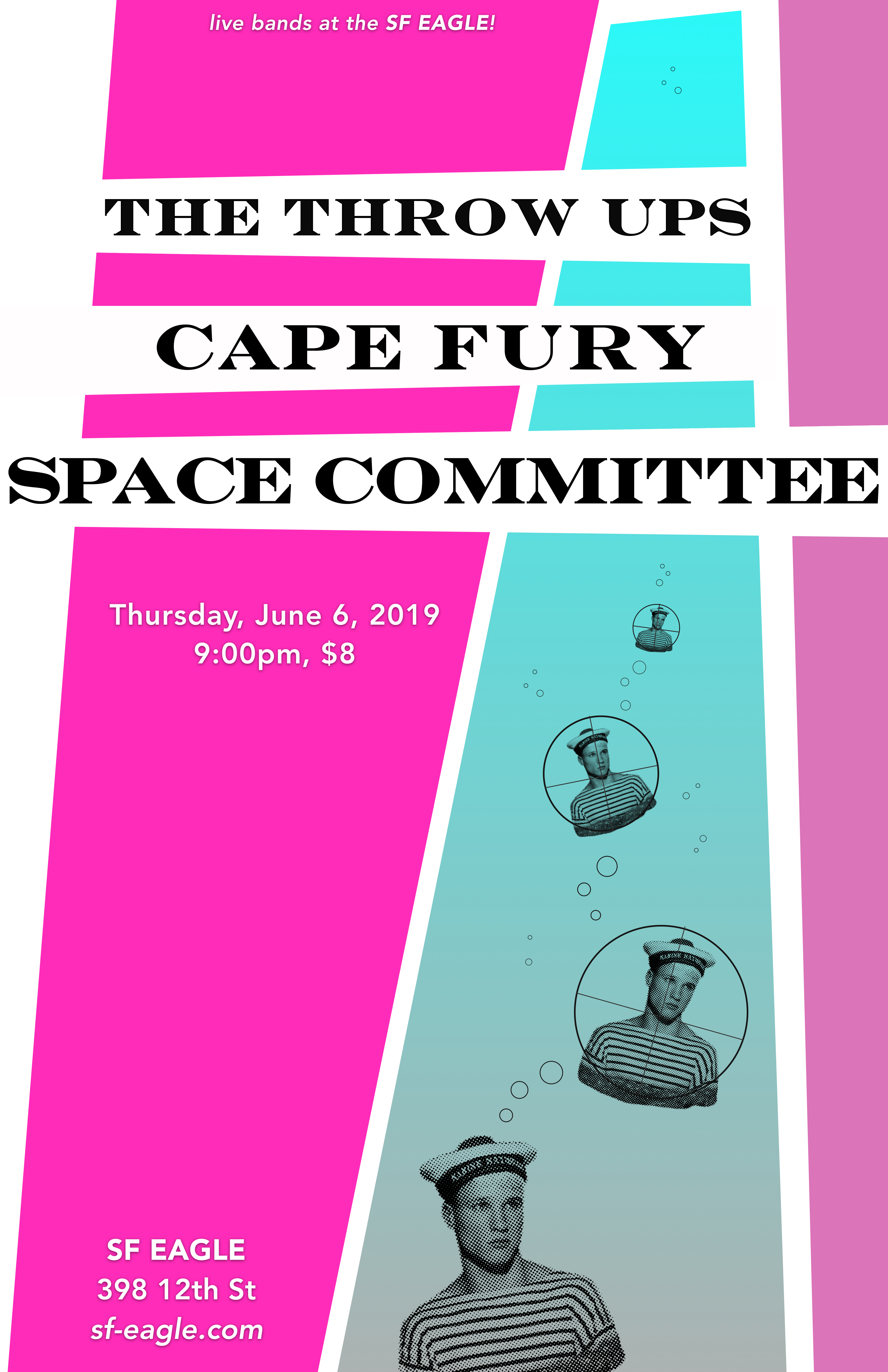 Show poster: Cape Fury at The Eagle